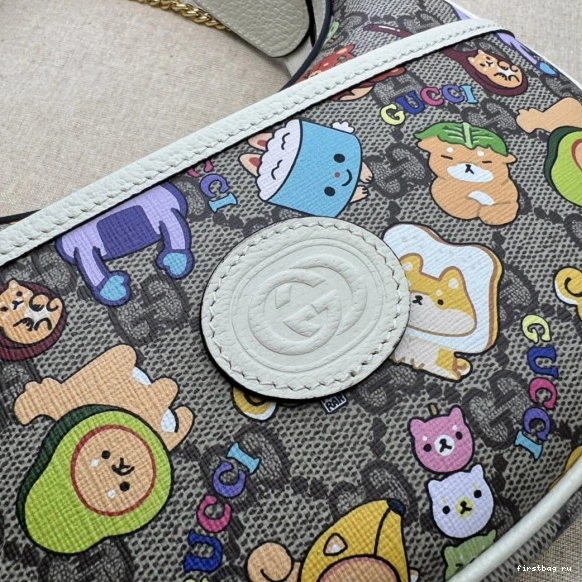First bag ru BAG-22*12.5*5CM SHOULDER OPHIDIA GUCCI 0712